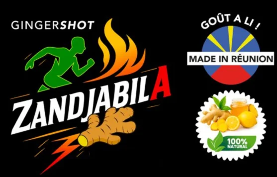 ZANDJABILA — Ginger Shot artisanal La Réunion